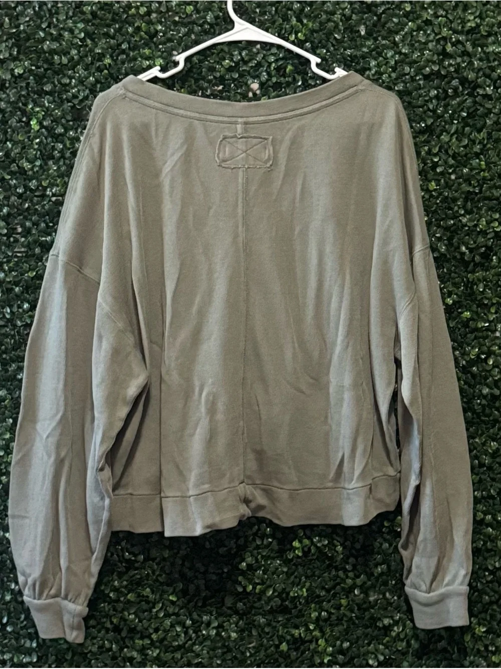 FREE PEOPLE We The Free Comfort Zone V- Neck Pullover